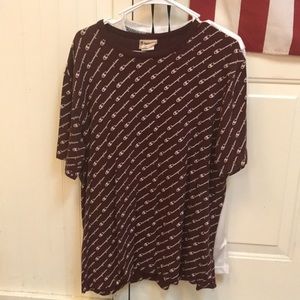 champion all over script tee